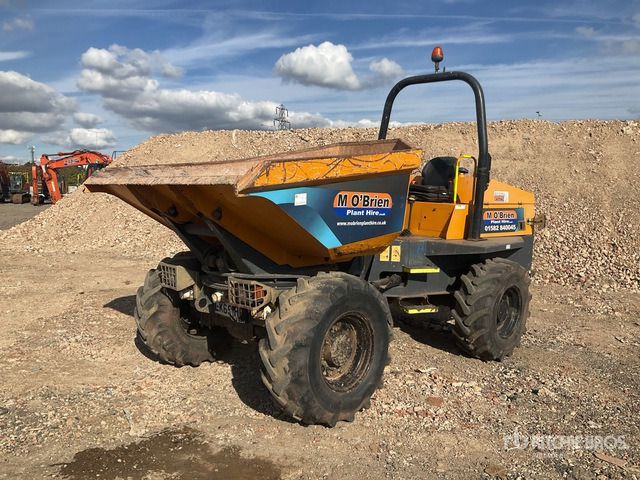 2015 Terex TA6S 6 ton 4x4 Swivel Dumper - מסיר פסולת: תמונה 1 2015 Terex TA6S 6 ton 4x4 Swivel Dumper - מסיר פסולת: תמונה 1