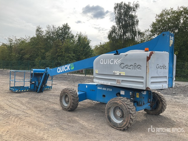 2016 Genie S45 4WD Diesel Telescopic Boom Lift - מוט טלסקופי: תמונה 4 2016 Genie S45 4WD Diesel Telescopic Boom Lift - מוט טלסקופי: תמונה 4