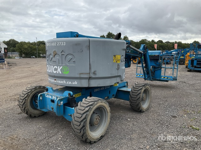 2016 Genie Z45/25J 4WD Diesel Articulating Boom Lift - זרוע מרפקי: תמונה 4 2016 Genie Z45/25J 4WD Diesel Articulating Boom Lift - זרוע מרפקי: תמונה 4