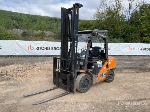 2016 Hangcha XF35D 3500 kg Forklift - מלגזת סולר: תמונה 1 2016 Hangcha XF35D 3500 kg Forklift - מלגזת סולר: תמונה 1