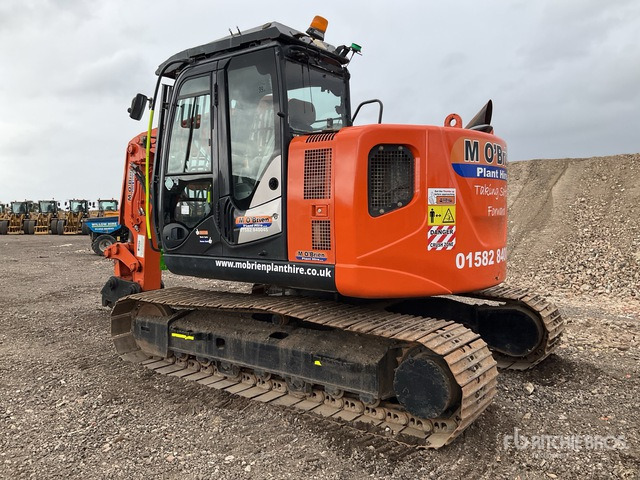 2016 Hitachi ZX135US-5B Tunnel Spec Tracked Excavator - מחפר סורק: תמונה 3 2016 Hitachi ZX135US-5B Tunnel Spec Tracked Excavator - מחפר סורק: תמונה 3
