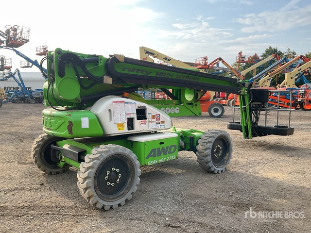 2016 Nifty HR21 4WD Hybrid Articulating Boom Lift - זרוע מרפקי: תמונה 3 2016 Nifty HR21 4WD Hybrid Articulating Boom Lift - זרוע מרפקי: תמונה 3