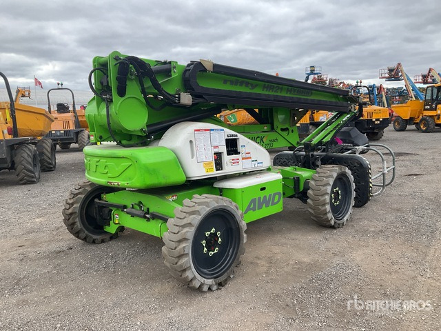 2016 Nifty HR21 4WD Hybrid (Inoperable) Articulating Boom Lift - זרוע מרפקי: תמונה 3 2016 Nifty HR21 4WD Hybrid (Inoperable) Articulating Boom Lift - זרוע מרפקי: תמונה 3