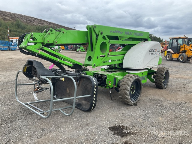 2016 Nifty HR21 4WD Hybrid (Inoperable) Articulating Boom Lift - זרוע מרפקי: תמונה 1 2016 Nifty HR21 4WD Hybrid (Inoperable) Articulating Boom Lift - זרוע מרפקי: תמונה 1