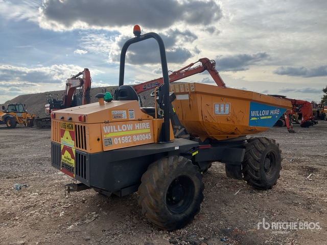 2016 Terex TA6S 6 ton 4x4 Swivel Dumper - מסיר פסולת: תמונה 4 2016 Terex TA6S 6 ton 4x4 Swivel Dumper - מסיר פסולת: תמונה 4