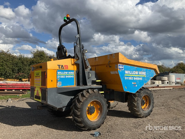 2016 Terex TA9 9 ton 4x4 Dumper - מסיר פסולת: תמונה 3 2016 Terex TA9 9 ton 4x4 Dumper - מסיר פסולת: תמונה 3