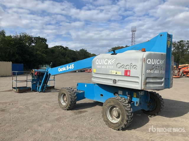 2017 Genie S45 4WD Diesel Telescopic Boom Lift - מוט טלסקופי: תמונה 2 2017 Genie S45 4WD Diesel Telescopic Boom Lift - מוט טלסקופי: תמונה 2