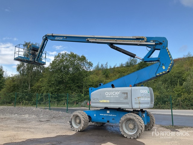 2017 Genie Z-80/60 4WD Diesel Articulating Boom Lift - זרוע מרפקי: תמונה 5 2017 Genie Z-80/60 4WD Diesel Articulating Boom Lift - זרוע מרפקי: תמונה 5