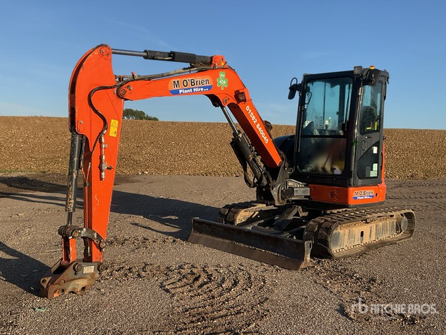 2017 Hitachi ZX55U-5A CLR Mini Excavator: <6.6t - מיני מחפר: תמונה 2 2017 Hitachi ZX55U-5A CLR Mini Excavator: <6.6t - מיני מחפר: תמונה 2