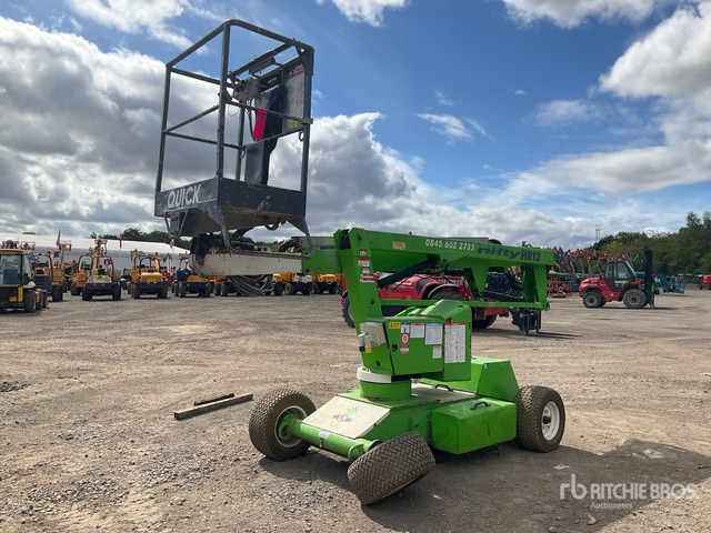 2017 Nifty HR12?NDE 2WD Hybrid (Inoperable) Articulating Boom Lift - זרוע מרפקי: תמונה 1 2017 Nifty HR12?NDE 2WD Hybrid (Inoperable) Articulating Boom Lift - זרוע מרפקי: תמונה 1