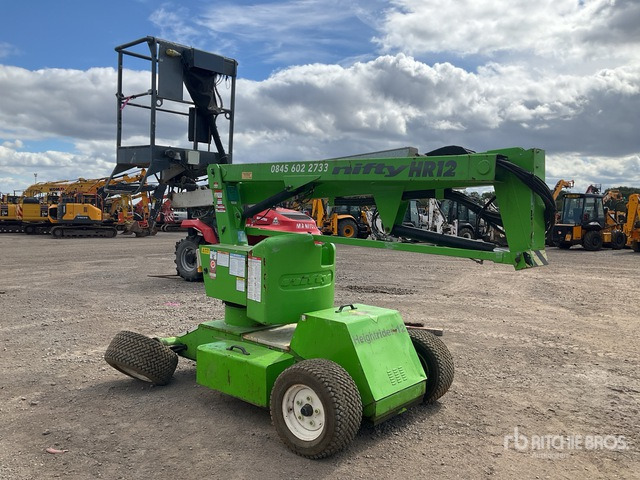 2017 Nifty HR12?NDE 2WD Hybrid (Inoperable) Articulating Boom Lift - זרוע מרפקי: תמונה 3 2017 Nifty HR12?NDE 2WD Hybrid (Inoperable) Articulating Boom Lift - זרוע מרפקי: תמונה 3