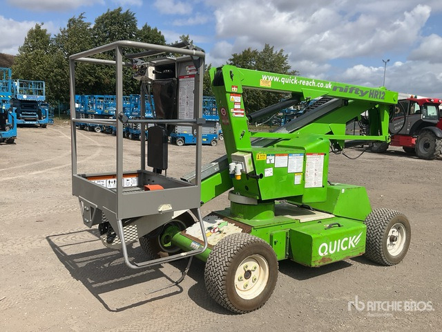 2017 Nifty HR12NDE 2WD Hybrid Articulating Boom Lift - זרוע מרפקי: תמונה 2 2017 Nifty HR12NDE 2WD Hybrid Articulating Boom Lift - זרוע מרפקי: תמונה 2