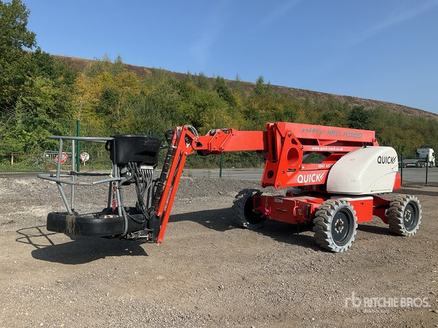 2017 Nifty HR21 4WD Hybrid Articulating Boom Lift - זרוע מרפקי: תמונה 2 2017 Nifty HR21 4WD Hybrid Articulating Boom Lift - זרוע מרפקי: תמונה 2