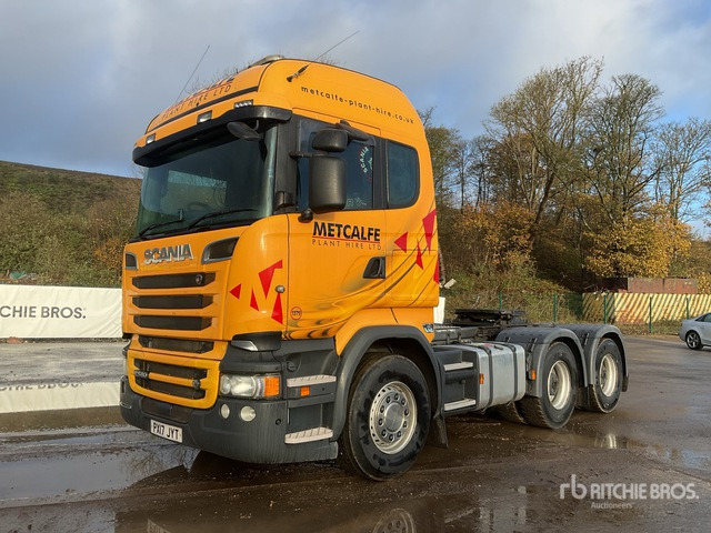 2017 Scania R580 6x4 Tri/A Sleeper Truck Tractor - יחידת טרקטור: תמונה 1 2017 Scania R580 6x4 Tri/A Sleeper Truck Tractor - יחידת טרקטור: תמונה 1