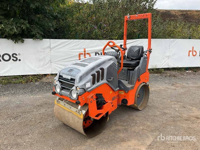 2018 Hamm HD8VV Double Drum Roller - רולר כביש: תמונה 2 2018 Hamm HD8VV Double Drum Roller - רולר כביש: תמונה 2