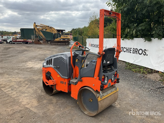 2018 Hamm HD8VV Double Drum Roller - רולר כביש: תמונה 3 2018 Hamm HD8VV Double Drum Roller - רולר כביש: תמונה 3