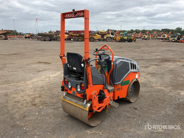 2018 Hamm HD8VV Double Drum Roller - רולר כביש: תמונה 4 2018 Hamm HD8VV Double Drum Roller - רולר כביש: תמונה 4