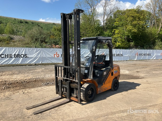 2018 HangCha XF35D 3500 kg Forklift - מלגזת סולר: תמונה 2 2018 HangCha XF35D 3500 kg Forklift - מלגזת סולר: תמונה 2