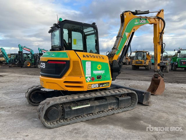 2018 JCB 85Z-1 Tracked Excavator - מחפר סורק: תמונה 4 2018 JCB 85Z-1 Tracked Excavator - מחפר סורק: תמונה 4