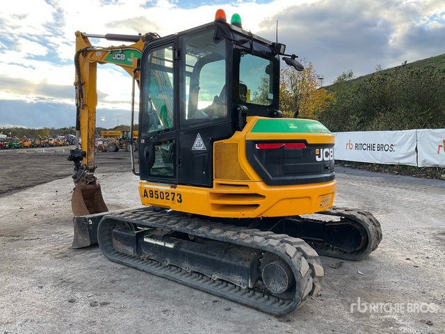 2018 JCB 85Z-1 Tracked Excavator - מחפר סורק: תמונה 3 2018 JCB 85Z-1 Tracked Excavator - מחפר סורק: תמונה 3