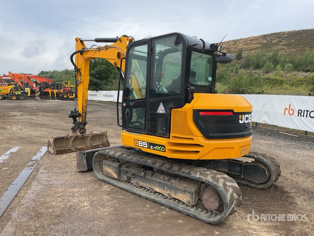 2018 JCB 85Z-1 Tracked Excavator - מחפר סורק: תמונה 3 2018 JCB 85Z-1 Tracked Excavator - מחפר סורק: תמונה 3