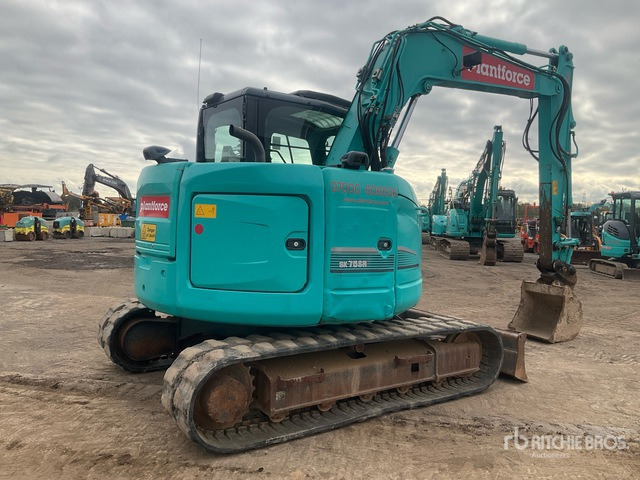 2018 Kobelco SK75SR-3E Tracked Excavator - מחפר סורק: תמונה 3 2018 Kobelco SK75SR-3E Tracked Excavator - מחפר סורק: תמונה 3