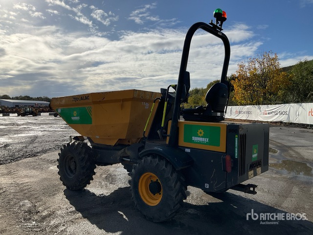 2018 Mecalac TA3s 3 ton 4x4 Swivel Dumper - מיני מסיר פסולת: תמונה 4 2018 Mecalac TA3s 3 ton 4x4 Swivel Dumper - מיני מסיר פסולת: תמונה 4