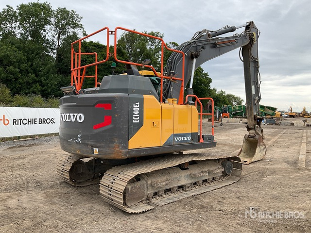 2018 Volvo EC140EL Tracked Excavator - מחפר סורק: תמונה 3 2018 Volvo EC140EL Tracked Excavator - מחפר סורק: תמונה 3
