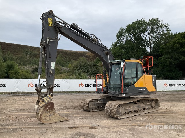 2018 Volvo EC140EL Tracked Excavator - מחפר סורק: תמונה 1 2018 Volvo EC140EL Tracked Excavator - מחפר סורק: תמונה 1