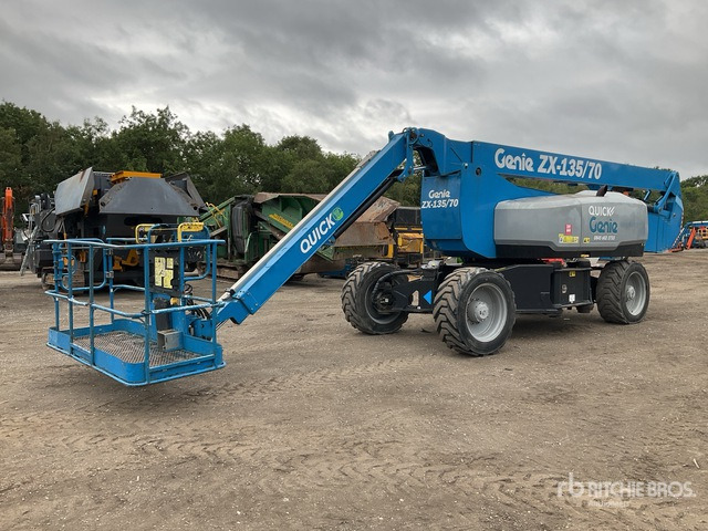 2019 Genie ZX-135 4WD Diesel Articulating Boom Lift - זרוע מרפקי: תמונה 3 2019 Genie ZX-135 4WD Diesel Articulating Boom Lift - זרוע מרפקי: תמונה 3