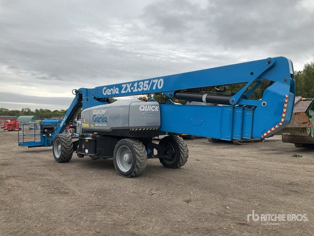 2019 Genie ZX-135 4WD Diesel Articulating Boom Lift - זרוע מרפקי: תמונה 4 2019 Genie ZX-135 4WD Diesel Articulating Boom Lift - זרוע מרפקי: תמונה 4