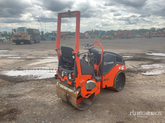 2019 Hamm HD8VV Double Drum Roller - רולר כביש: תמונה 4 2019 Hamm HD8VV Double Drum Roller - רולר כביש: תמונה 4