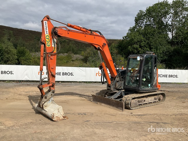 2019 Hitachi ZX85USB-6 Tracked Excavator - מחפר סורק: תמונה 1 2019 Hitachi ZX85USB-6 Tracked Excavator - מחפר סורק: תמונה 1