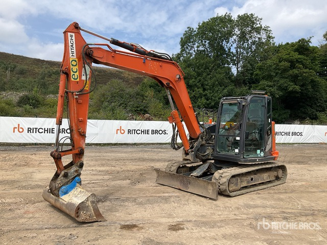 2019 Hitachi ZX85USB-6 Tracked Excavator - מחפר סורק: תמונה 2 2019 Hitachi ZX85USB-6 Tracked Excavator - מחפר סורק: תמונה 2