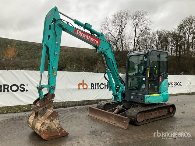2019 Kobelco SK55SRX-6 Mini Excavator: <6.6t - מיני מחפר: תמונה 1 2019 Kobelco SK55SRX-6 Mini Excavator: <6.6t - מיני מחפר: תמונה 1