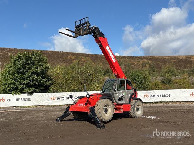 2019 Manitou MT1840 Telehandler - מפעיל טלסקופי: תמונה 1 2019 Manitou MT1840 Telehandler - מפעיל טלסקופי: תמונה 1