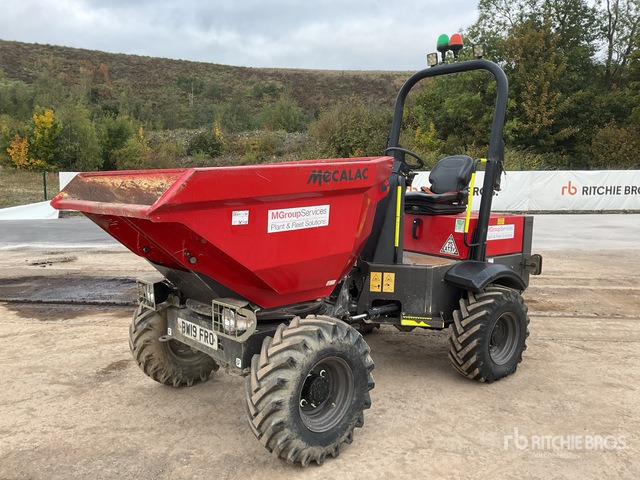 2019 Mecalac TA3sh 3 ton 4x4 Swivel Dumper - מיני מסיר פסולת: תמונה 2 2019 Mecalac TA3sh 3 ton 4x4 Swivel Dumper - מיני מסיר פסולת: תמונה 2