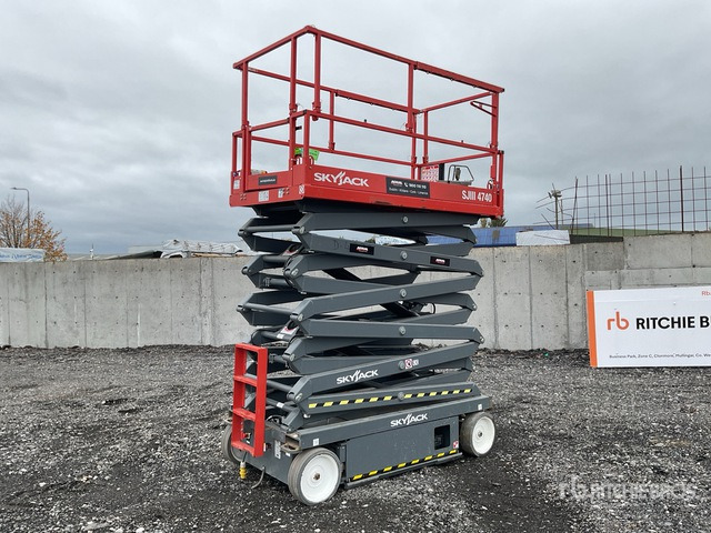 2019 Skyjack SJIII4740 2019 Skyjack SJ4740 Scissor Lift Scissor Lift - מעלית מספריים: תמונה 2 2019 Skyjack SJIII4740 2019 Skyjack SJ4740 Scissor Lift Scissor Lift - מעלית מספריים: תמונה 2