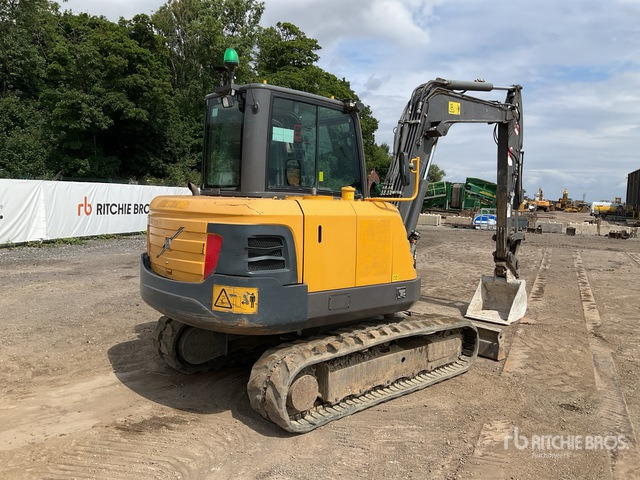 2019 Volvo E55C Mini Excavator: <6.6t - מיני מחפר: תמונה 3 2019 Volvo E55C Mini Excavator: <6.6t - מיני מחפר: תמונה 3