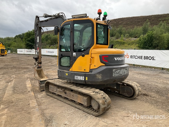 2019 Volvo ECR88D Tracked Excavator - מחפר סורק: תמונה 3 2019 Volvo ECR88D Tracked Excavator - מחפר סורק: תמונה 3