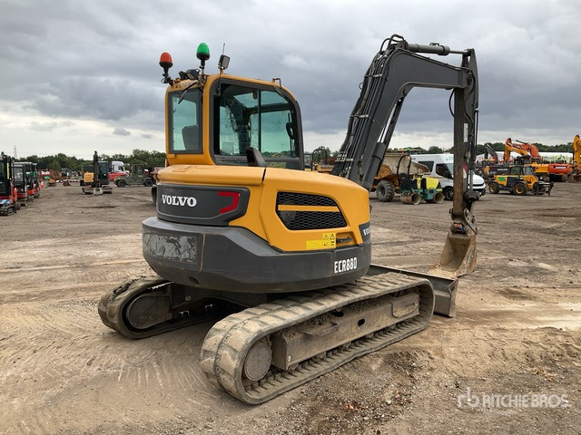 2019 Volvo ECR88D Tracked Excavator - מחפר סורק: תמונה 4 2019 Volvo ECR88D Tracked Excavator - מחפר סורק: תמונה 4
