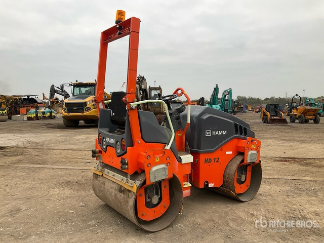 2020 Hamm HD12VV 2020 Hamm HD12VV Double Drum Roller Double Drum Roller - רולר כביש: תמונה 4 2020 Hamm HD12VV 2020 Hamm HD12VV Double Drum Roller Double Drum Roller - רולר כביש: תמונה 4