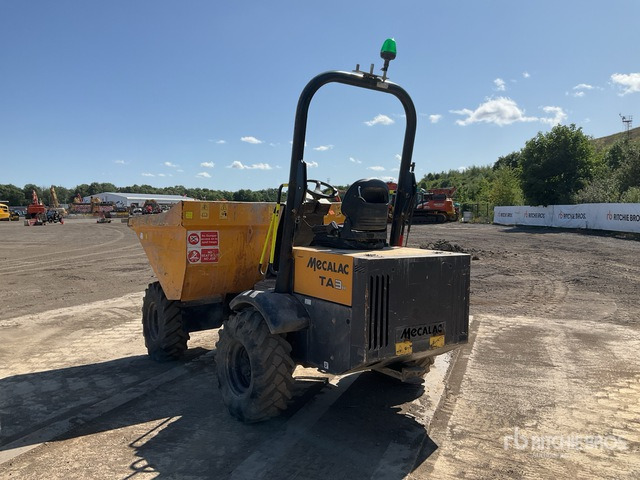 2020 Mecalac TA3H 3 ton 4x4 Dumper - מסיר פסולת: תמונה 3 2020 Mecalac TA3H 3 ton 4x4 Dumper - מסיר פסולת: תמונה 3