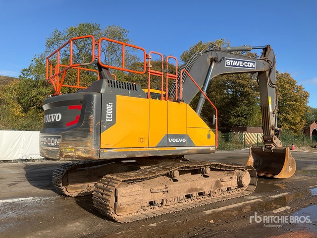 2020 Volvo EC300EL Tracked Excavator - מחפר סורק: תמונה 4 2020 Volvo EC300EL Tracked Excavator - מחפר סורק: תמונה 4