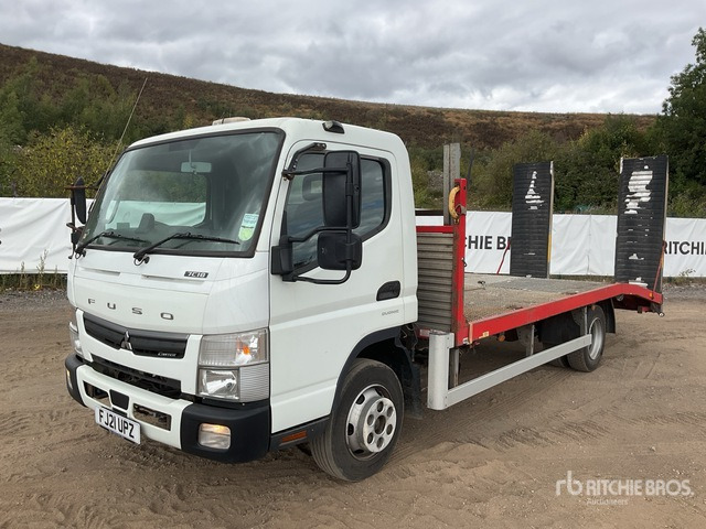 2021 Mitsubishi Canter 4x2 Flatbed Truck - משאית צד נופל/ שטוחה: תמונה 1 2021 Mitsubishi Canter 4x2 Flatbed Truck - משאית צד נופל/ שטוחה: תמונה 1