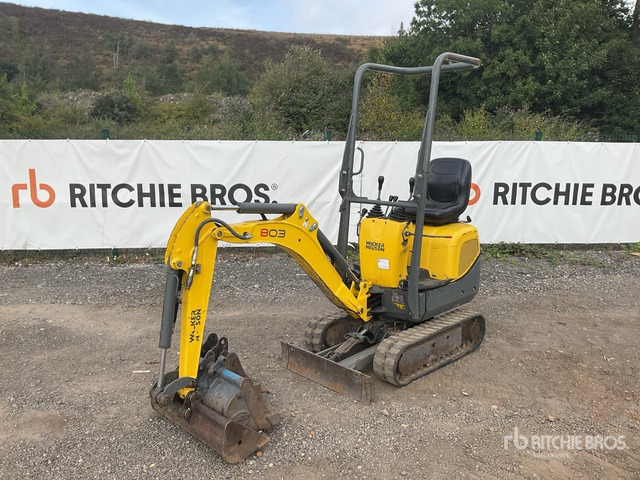 2021 Wacker Neuson 803 Mini Excavator: <6.6t - מיני מחפר: תמונה 1 2021 Wacker Neuson 803 Mini Excavator: <6.6t - מיני מחפר: תמונה 1