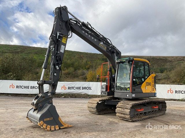 2025 Volvo ECR145F Tracked Excavator - מחפר סורק: תמונה 1 2025 Volvo ECR145F Tracked Excavator - מחפר סורק: תמונה 1
