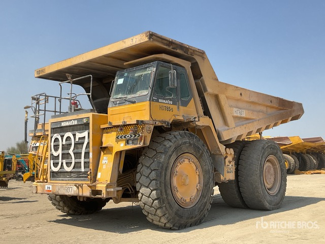 2001 Komatsu HD785-5 Haul Truck - משאית סלעים/ מסיר פסולת קשיח: תמונה 1 2001 Komatsu HD785-5 Haul Truck - משאית סלעים/ מסיר פסולת קשיח: תמונה 1