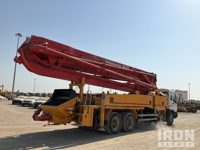 2002 Isuzu CXH50T 2003 Putzmeister M42 on 8x4 Twi ... Concrete Pump Truck - מכסחת תבואה/ עשבים: תמונה 3 2002 Isuzu CXH50T 2003 Putzmeister M42 on 8x4 Twi ... Concrete Pump Truck - מכסחת תבואה/ עשבים: תמונה 3