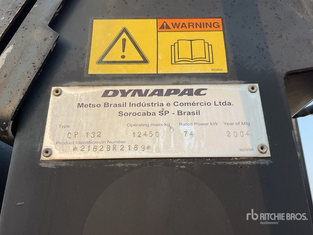 2004 Dynapac CP132 9 Wheel Pneumatic Roller - רולר פניאומטי: תמונה 2 2004 Dynapac CP132 9 Wheel Pneumatic Roller - רולר פניאומטי: תמונה 2